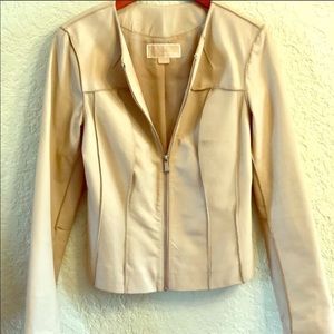 Michael Kors leather jacket, sz Small